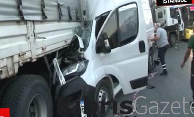 sislide panelvan kamyonun altina girdi TO5EyKfb