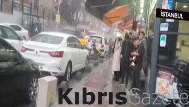 sultangazide kisa sureli yagis etkili oldu vatandaslar zor anlar yasadi IlIvTY3I