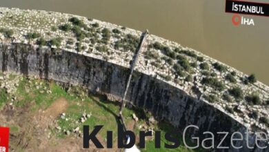 tarihi bentte biriken su sazlidere barajina aktariliyor jiD8b5Kn