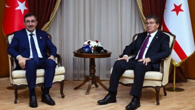 TC Cumhurbaşkanı Yardımcısı Yılmaz, Başbakan Üstel’i ziyaret etti 6 tc cumhurbaskani yardimcisi yilmaz basbakan usteli ziyaret etti IikVeXmB