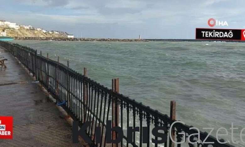 tekirdagda siddetli lodos deniz trafigini aksatti NsqyY6MJ