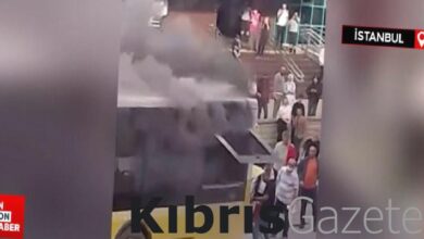 umraniyede iett otobusunde cikan yangin sonduruldu Lsl9mBlh