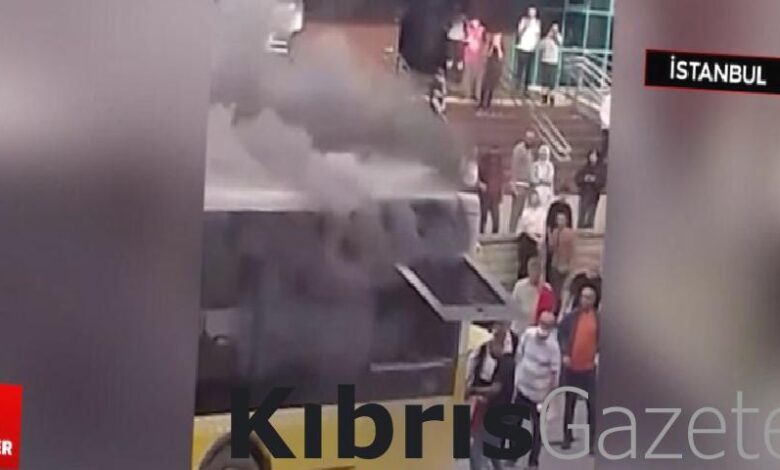 umraniyede iett otobusunde cikan yangin sonduruldu Lsl9mBlh