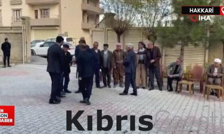 yuksekovada 30 yil suren husumet barisla sona erdi PyrI5PKE