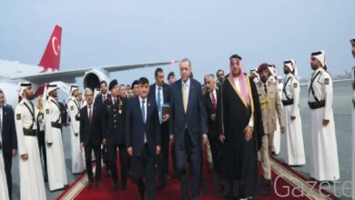 Almanya Cumhurbaşkanı'nı bekleten Katar, Cumhurbaşkanı Erdoğan'ı güllerle karşıladı 4 almanya cumhurbaskanini bekleten katar cumhurbaskani erdogani gullerle karsiladi CQcJGVYi