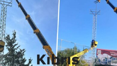 gonyeli sahasinin aydinlatma calismalari icin ekipler gorevde vSEHysaU