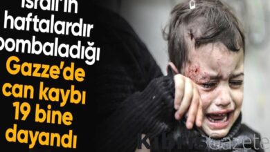 israilin gazze seridine duzenledigi saldirilarda can verenlerin sayisi 19 bine yaklasti SD479rtr