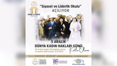 ‘Siyaset ve Liderlik Okulu’ açılıyor 1 siyaset ve liderlik okulu aciliyor 8plJ6ay2