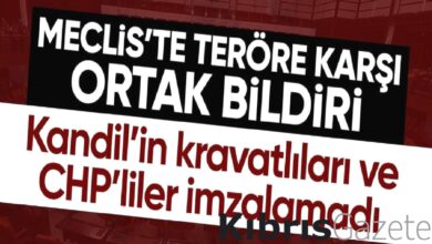 tbmmde 4 partiden terore karsi ortak bildiri chp ve dem parti katilmadi cLUWWwhU