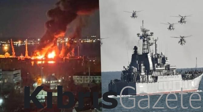 Ukrayna, Kırım’da Rus çıkarma gemisini vurdu 1 ukrayna kirimda rus cikarma gemisini vurdu X6a9tPhZ
