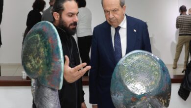 cumhurbaskani tatar seramikciler derneginin 15inci dernek uyeleri sergisine katildi YSIq2Fsw