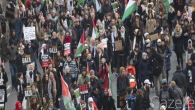 dunya genelinde filistine destek gosterileri duzenlendi S7HnqzLR