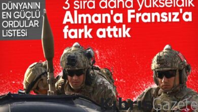 Dünyanın en güçlü orduları belli oldu: Türkiye'nin sıralaması yükseldi 6 dunyanin en guclu ordulari belli oldu turkiyenin siralamasi yukseldi udkM4SJ3