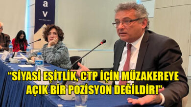 erhurman siyasi esitlik ctp icin muzakereye acik bir pozisyon degildir 1333 2024 01 13 m
