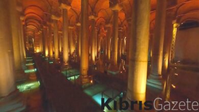 gorkemli sutunlariyla buyuleyen yerebatan sarnici fpv drone ile goruntulendi tEY5A8Vc