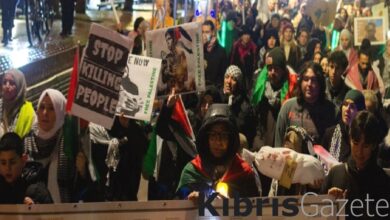 hollandada filistinli annelere destek yuruyusu duzenlendi aC1LYuYX