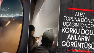 japonyada alev alan ucaktaki panik anlari yolcu kameralarina yansidi DMVCPs73