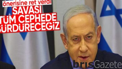 netanyahu hamasin esir takasi onerisini reddetti H47R2U8M