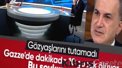 omer celik gazzedeki katliami anlatirken gozyaslarini tutamadi AtUiULdZ