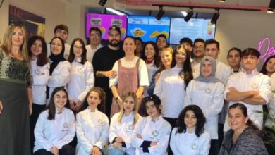 sef tanya kilitkayali ve sef ugur yilmaz denizden dau gastronomi bolumune ziyaret F2MqVikj