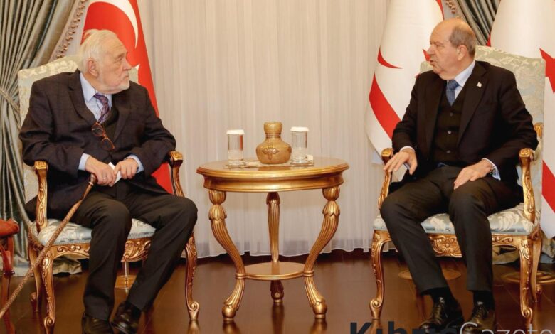 Tatar, konferans vermek için KKTC’de bulunan İlber Ortaylı’yı kabul etti 1 tatar konferans vermek icin kktcde bulunan ilber ortayliyi kabul etti nikqJVKe