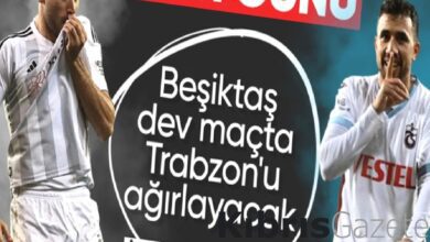 Beşiktaş - Trabzonspor maçının ilk 11'leri 1 besiktas trabzonspor macinin ilk 11leri q2VJXibm