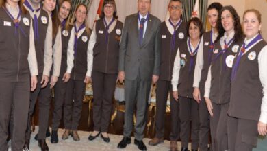 cumhurbaskani tatar kktc izci liderleri dernegi heyetini kabul etti B28hrBfa