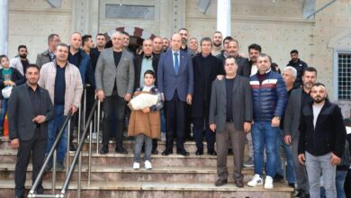 cumhurbaskani tatar turkiyedeki depremde hayatini kaybedenler anisina duzenlenen mevlidi serife katildi VhGpE1Am