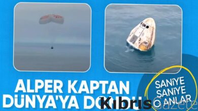 İlk Türk astronot Alper Gezeravcı, Dünya'ya döndü 1 ilk turk astronot alper gezeravci dunyaya dondu j5LbzaSb