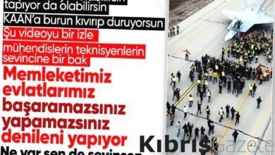 KAAN'ın ilk uçuşunun ardından eserlerine koşan mühendisler 6 kaanin ilk ucusunun ardindan eserlerine kosan muhendisler UUvAbFcM