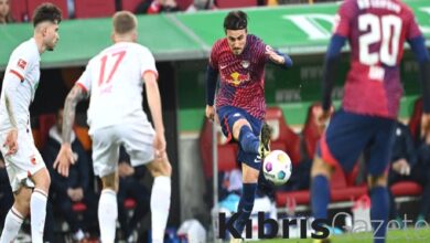 leipzig augsburg karsisinda iki puan birakti O638naCL