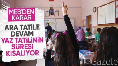 MEB'den yeni düzenleme! Tatil süresi kısalacak, okul süresi artacak 2 mebden yeni duzenleme tatil suresi kisalacak okul suresi artacak qSVNB3dd