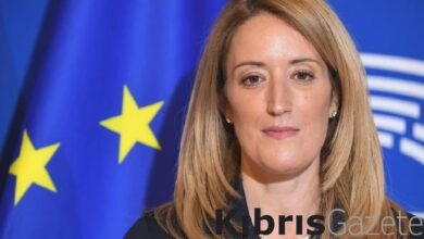 avrupa parlamentosu baskani roberta metsola guney kibrisa gidecek GSvO8na1