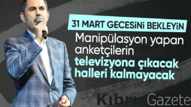 Murat Kurum'dan manipülasyon yapan anketçilere: 31 Mart'ta televizyona çıkacak halleri kalmayacak 1 murat kurumdan manipulasyon yapan anketcilere 31 martta televizyona cikacak halleri kalmayacak HxvOcCXh