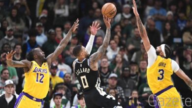 nbade iki uzatmaya giden maci los angeles lakers kazandi iBQh5P5v