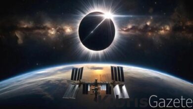 Astronotlar paylaştı: Tam Güneş tutulmasının uzaydan görüntüleri 8 astronotlar paylasti tam gunes tutulmasinin uzaydan goruntuleri B5guj4ET