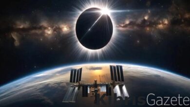 Astronotlar paylaştı: Tam Güneş tutulmasının uzaydan görüntüleri 7 astronotlar paylasti tam gunes tutulmasinin uzaydan goruntuleri MpF7tIUt