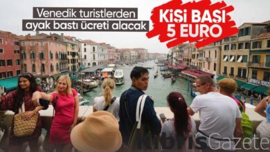 İtalya'nın Venedik kentine ücretli giriş uygulaması 25 Nisan'da başlıyor 10 italyanin venedik kentine ucretli giris uygulamasi 25 nisanda basliyor DDGNOHQ3