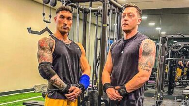 Mesut Özil Plevne marşıyla spor yaptı 8 mesut ozil plevne marsiyla spor yapti EGrCNYgS